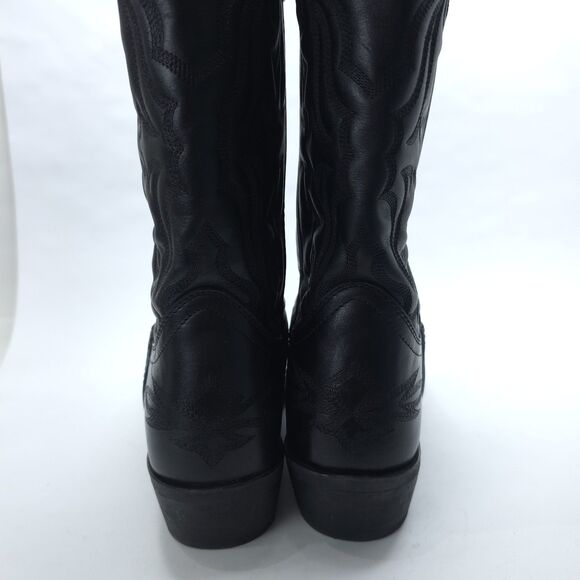 Laredo Hawk Western Boot Snip Toe 6860 Black Mens Size 10.5D main image 5